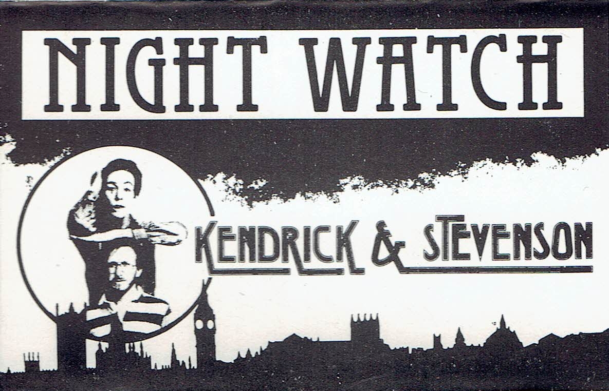 Nightwatch was released in cassette format only and was produced for the Kendrick/Stevenson mime and music production of the same name.